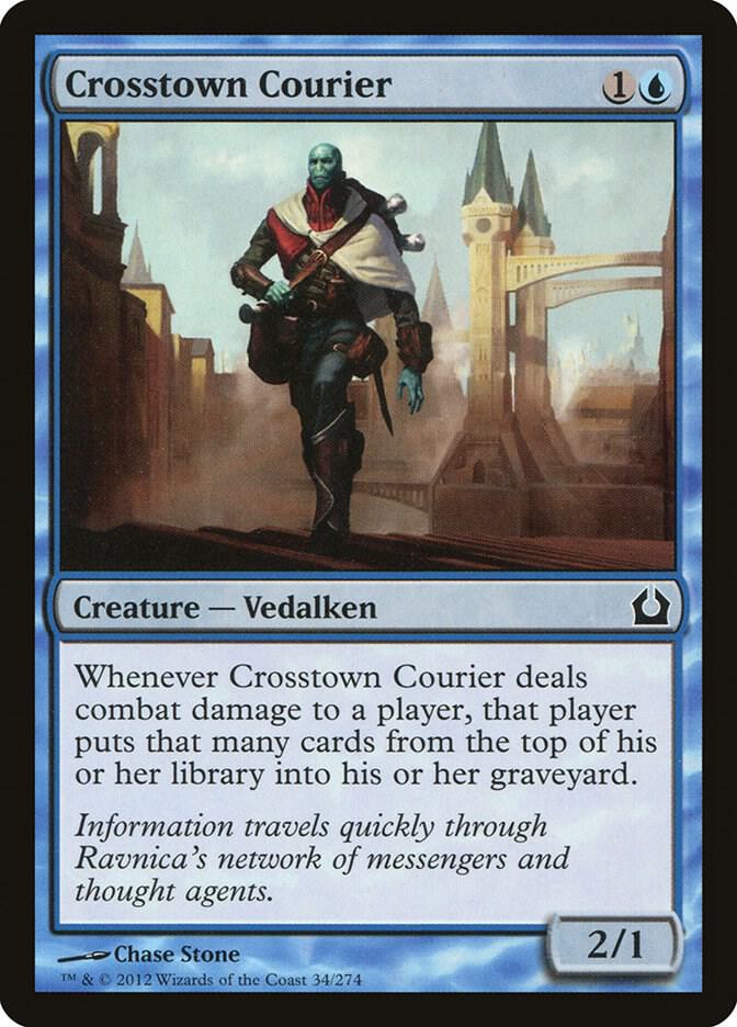 Crosstown Courier 34 card from Return to Ravnica