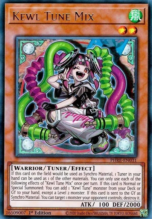 Kewl Tune Mix PHRE-EN031 card from Phantom Revenge