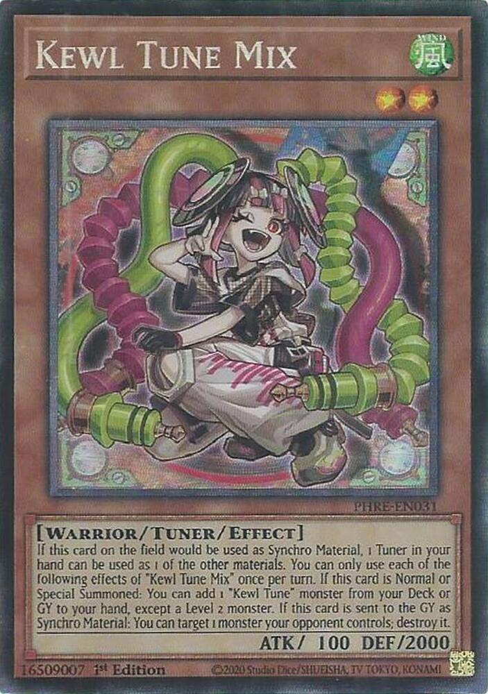 Kewl Tune Mix (CR) PHRE-EN031 card from Phantom Revenge