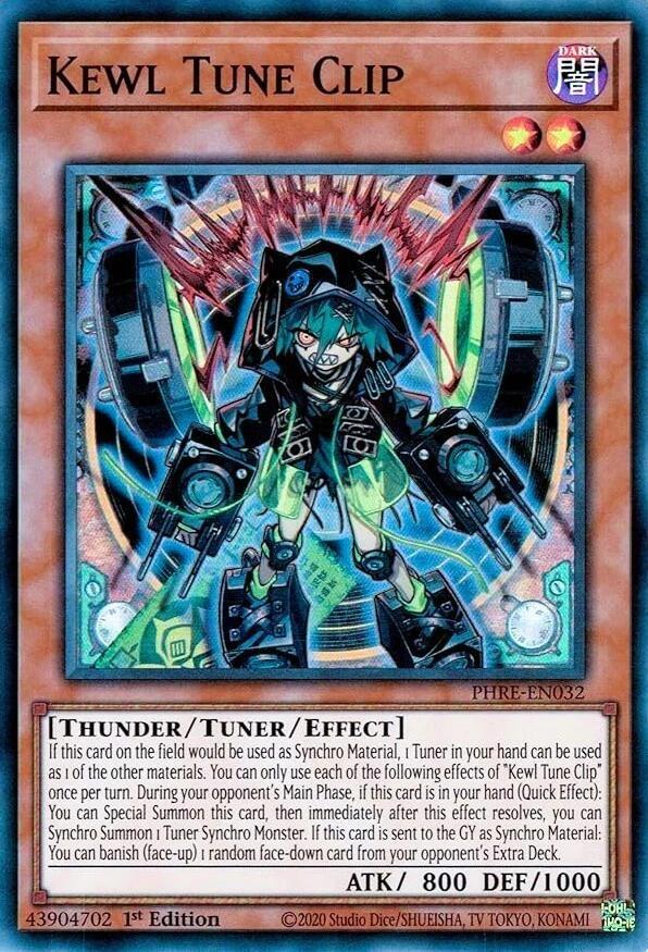 Kewl Tune Clip PHRE-EN032 card from Phantom Revenge