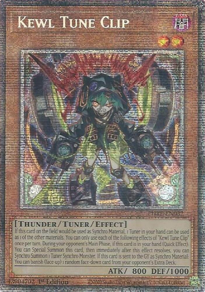Kewl Tune Clip (Starlight Rare) PHRE-EN032 card from Phantom Revenge
