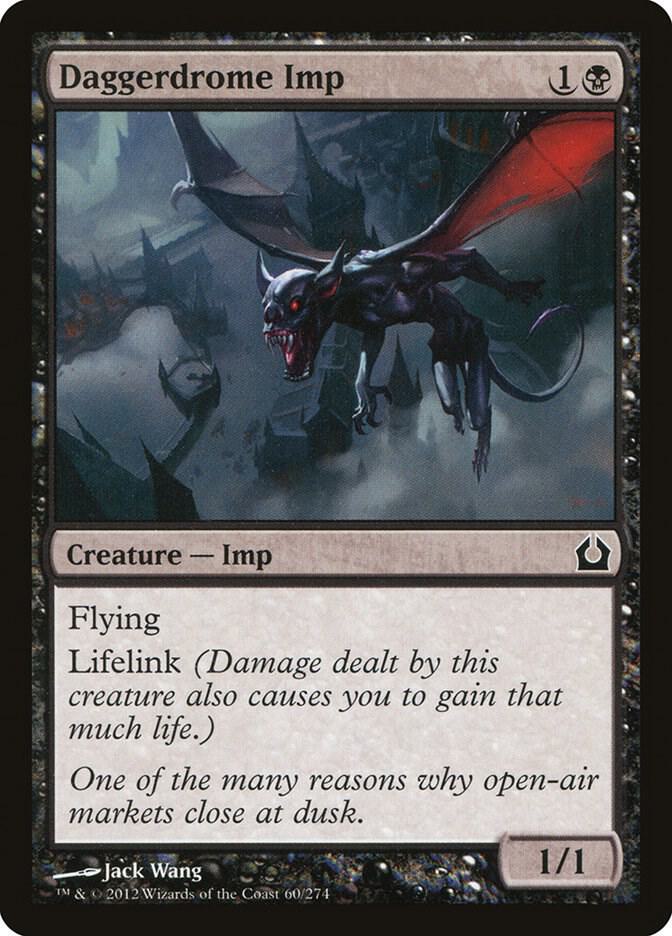 Daggerdrome Imp 60 card from Return to Ravnica