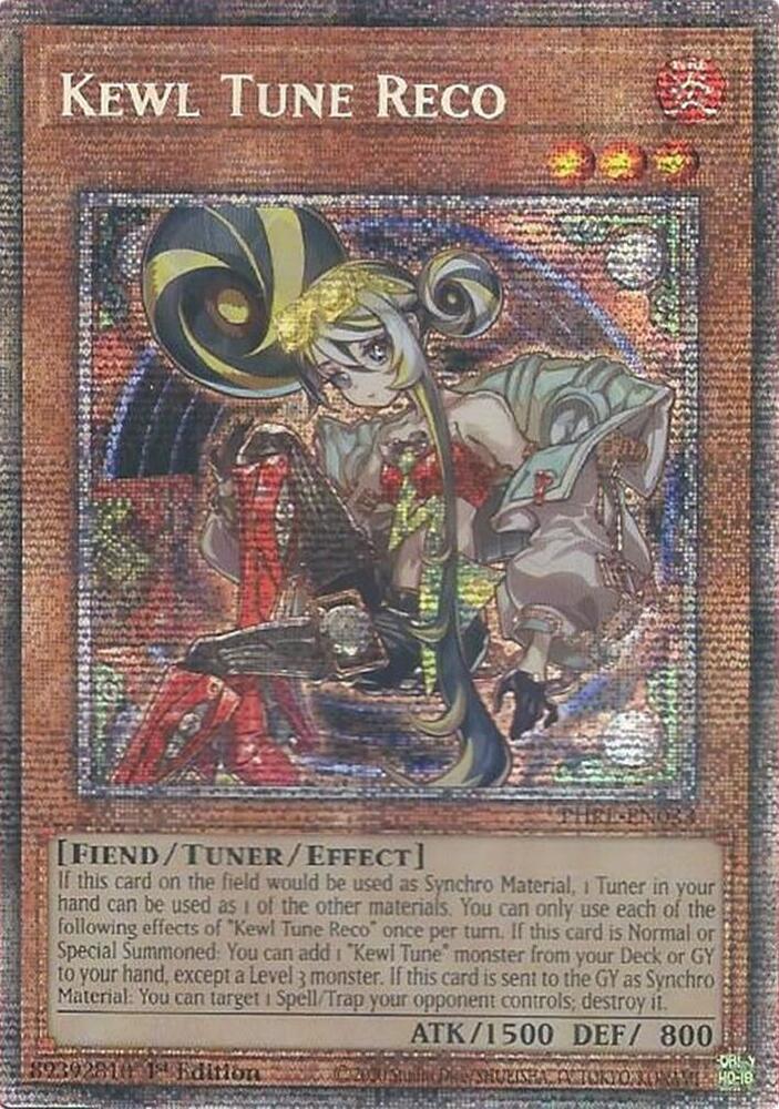 Kewl Tune Reco (Starlight Rare) PHRE-EN033 card from Phantom Revenge