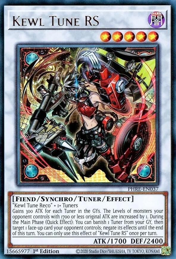 Kewl Tune RS PHRE-EN037 card from Phantom Revenge