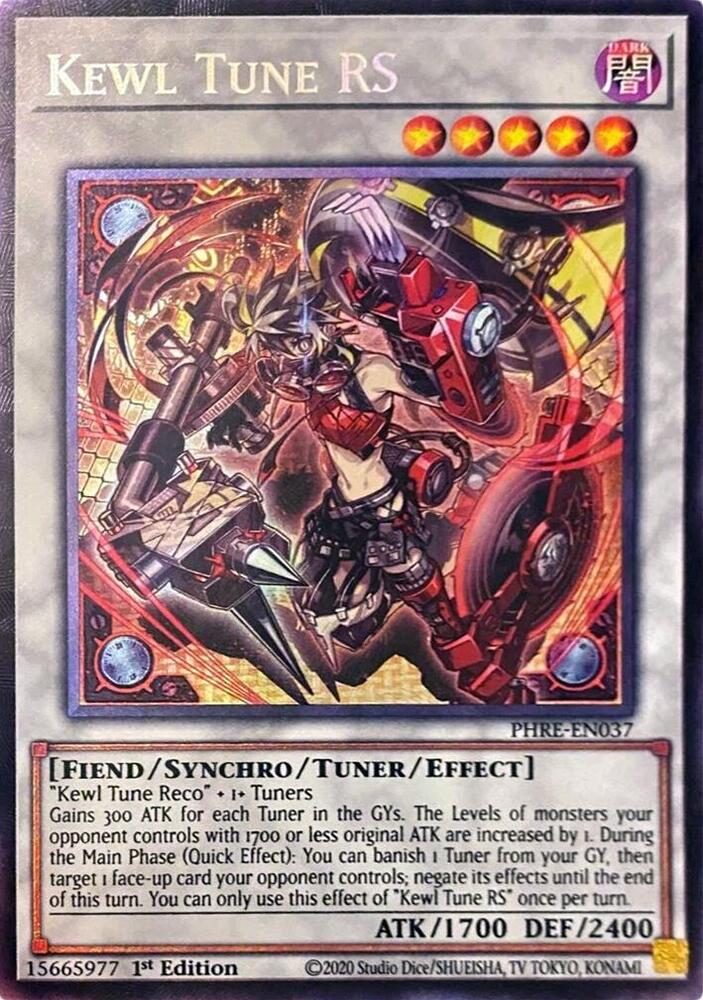 Kewl Tune RS (CR) PHRE-EN037 card from Phantom Revenge