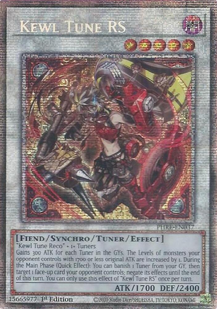 Kewl Tune RS (Starlight Rare) PHRE-EN037 card from Phantom Revenge