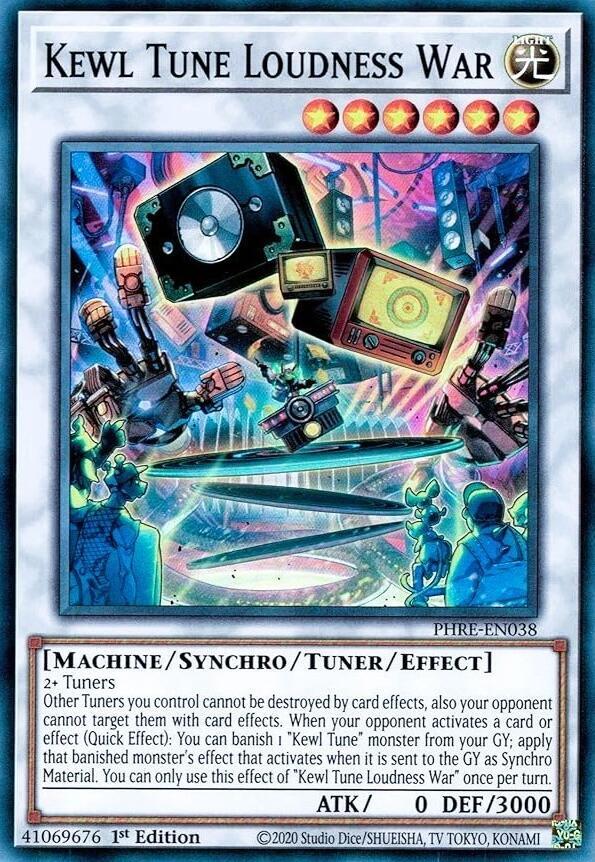 Kewl Tune Loudness War PHRE-EN038 card from Phantom Revenge