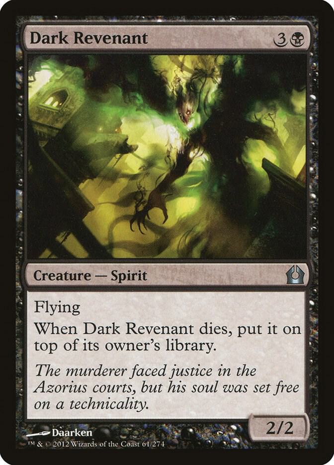 Dark Revenant 61 card from Return to Ravnica