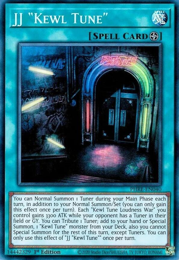 JJ "Kewl Tune" PHRE-EN040 card from Phantom Revenge