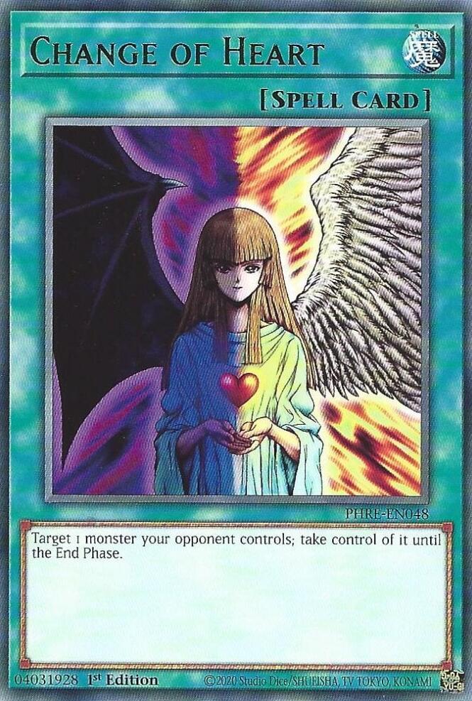 Change of Heart PHRE-EN048 card from Phantom Revenge