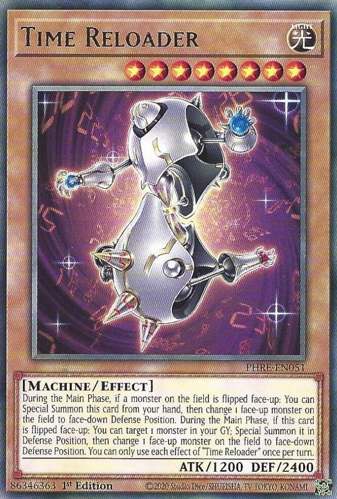 Time Reloader PHRE-EN051 card from Phantom Revenge