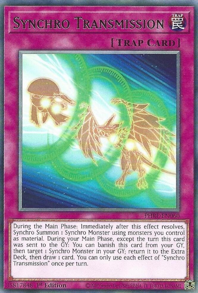 Synchro Transmission PHRE-EN060 card from Phantom Revenge