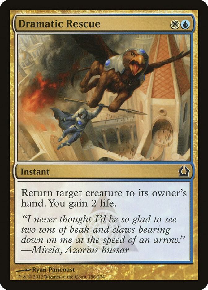 Dramatic Rescue 156 card from Return to Ravnica