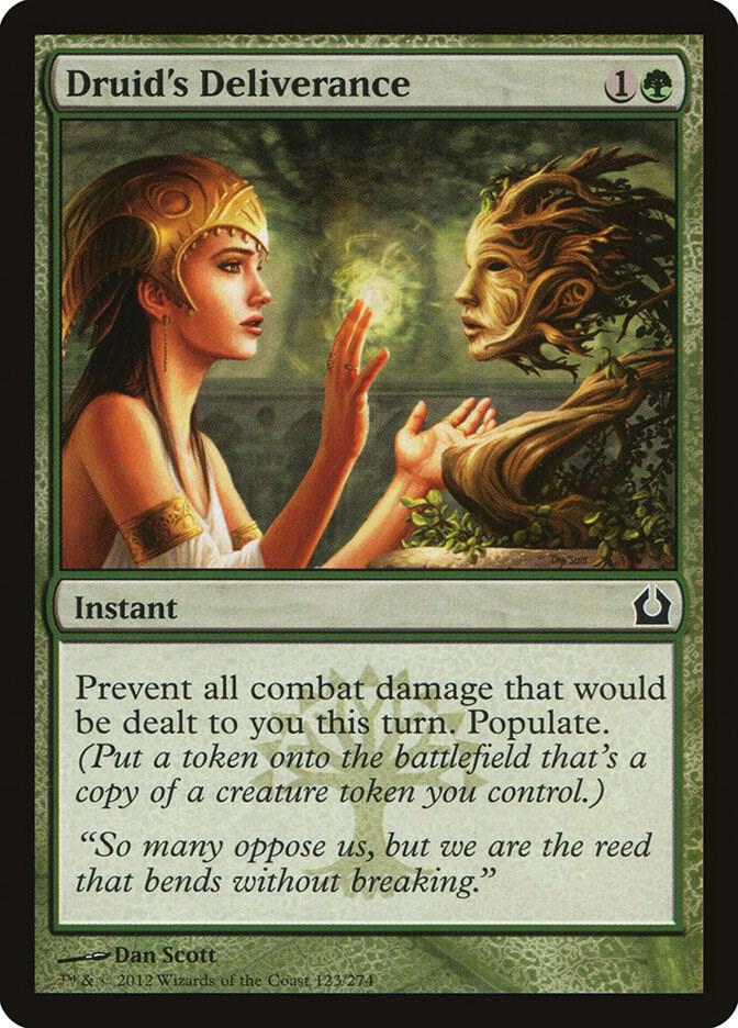 Druid's Deliverance 123 card from Return to Ravnica