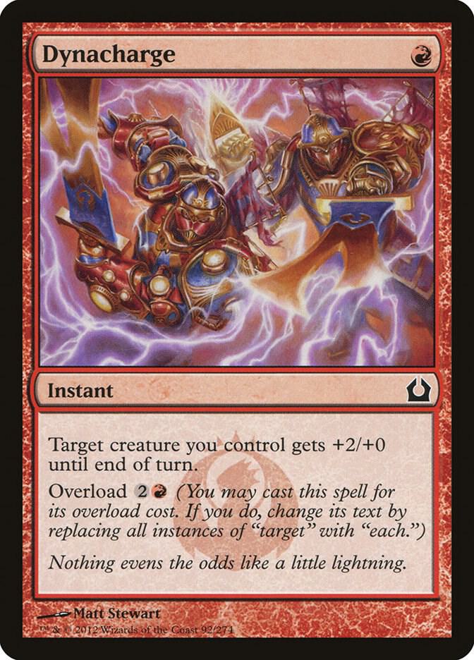 Dynacharge 92 card from Return to Ravnica