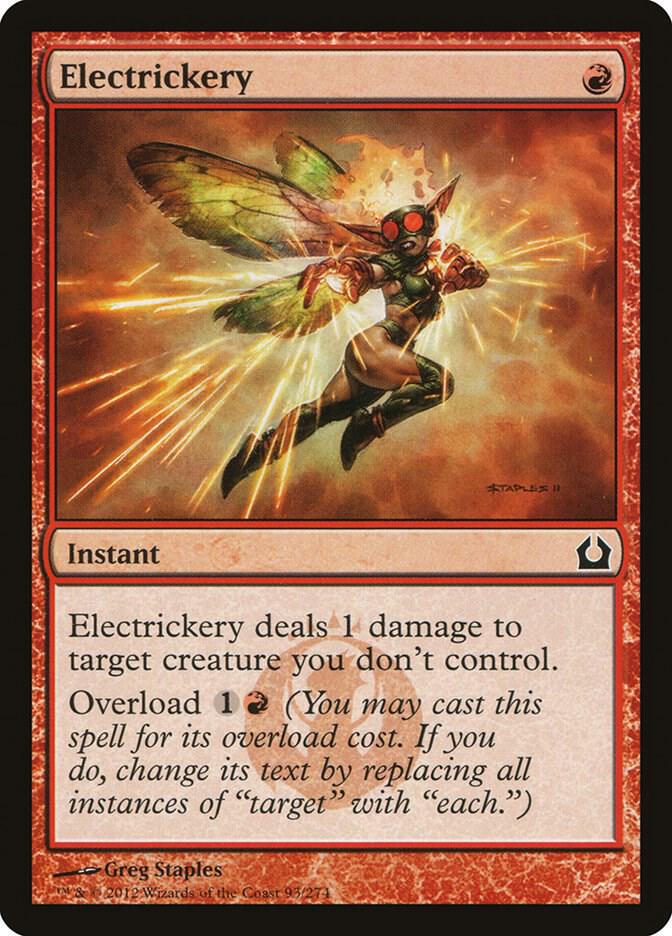Electrickery 93 card from Return to Ravnica