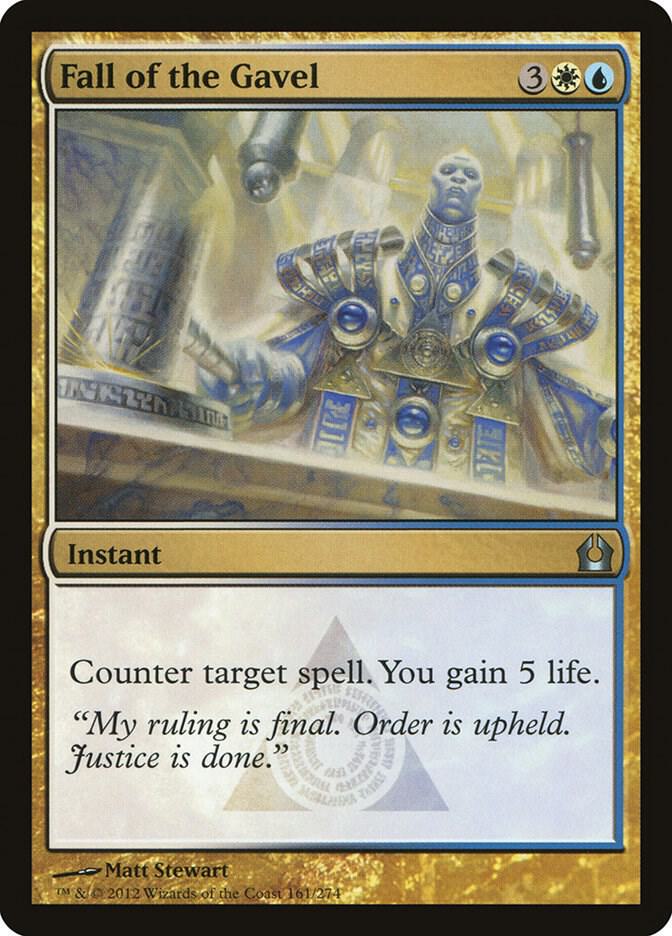 Fall of the Gavel 161 card from Return to Ravnica