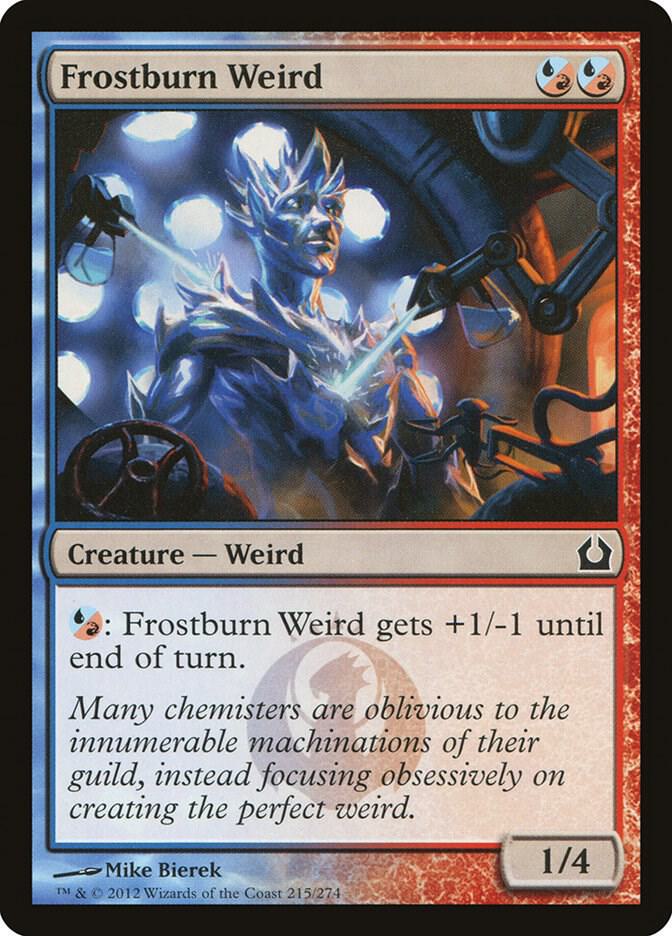 Frostburn Weird 215 card from Return to Ravnica