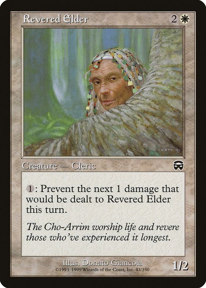 Revered Elder 43 card from Mercadian Masques