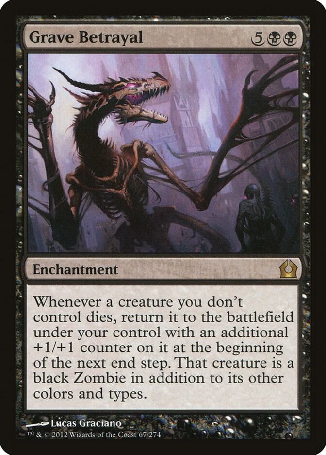 Grave Betrayal 67 card from Return to Ravnica
