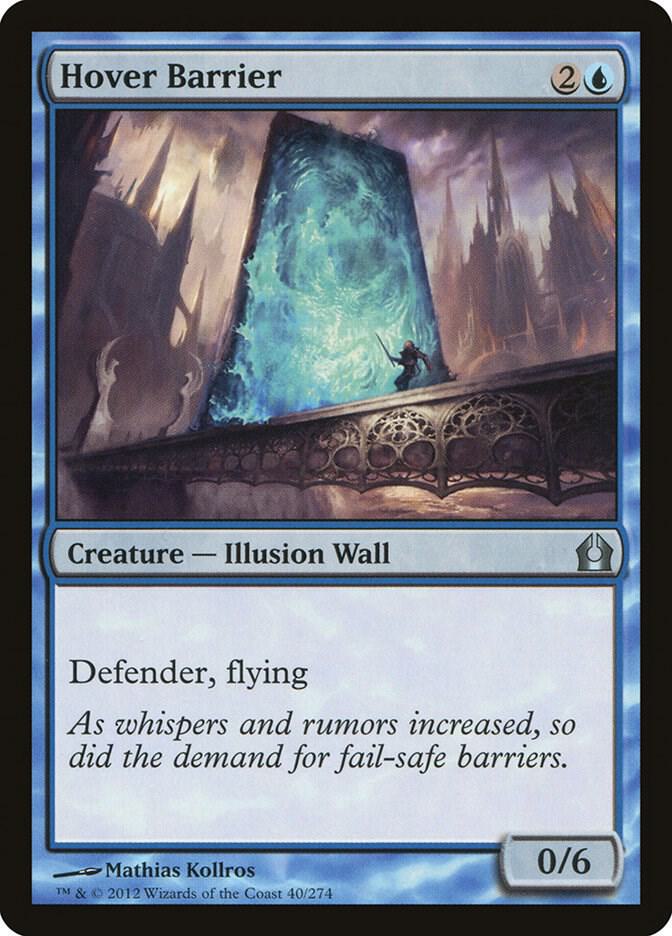 Hover Barrier 40 card from Return to Ravnica