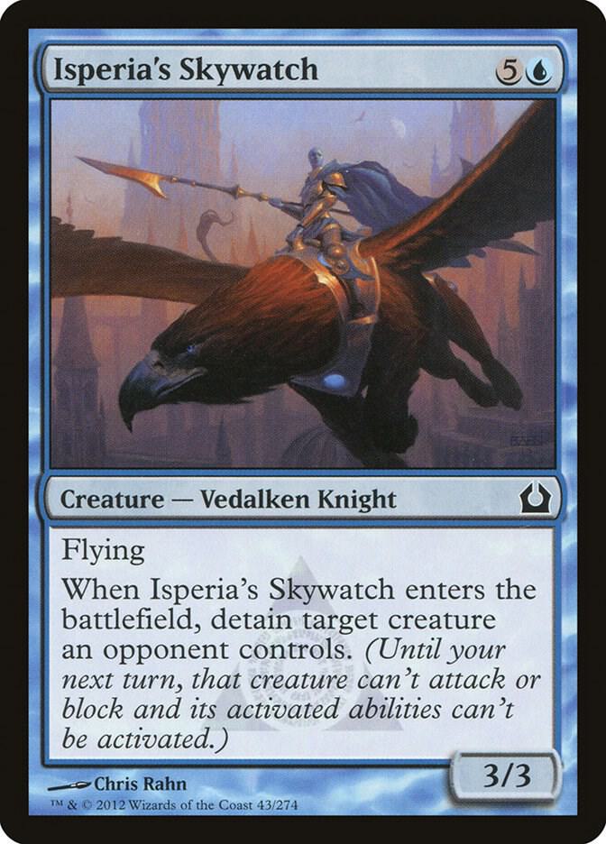 Isperia's Skywatch 43 card from Return to Ravnica