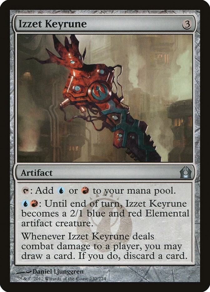 Izzet Keyrune 230 card from Return to Ravnica