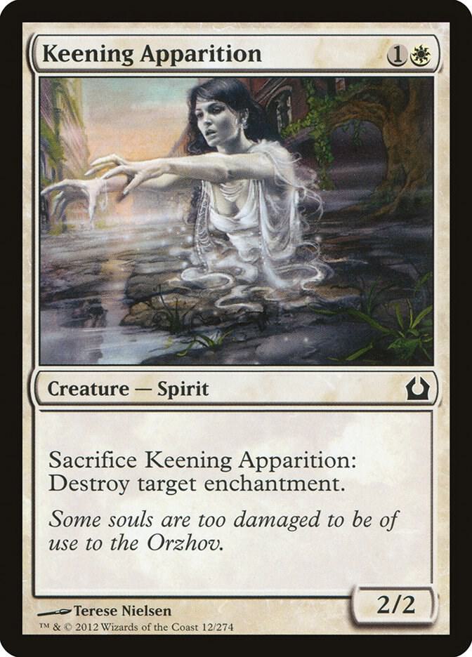 Keening Apparition 12 card from Return to Ravnica