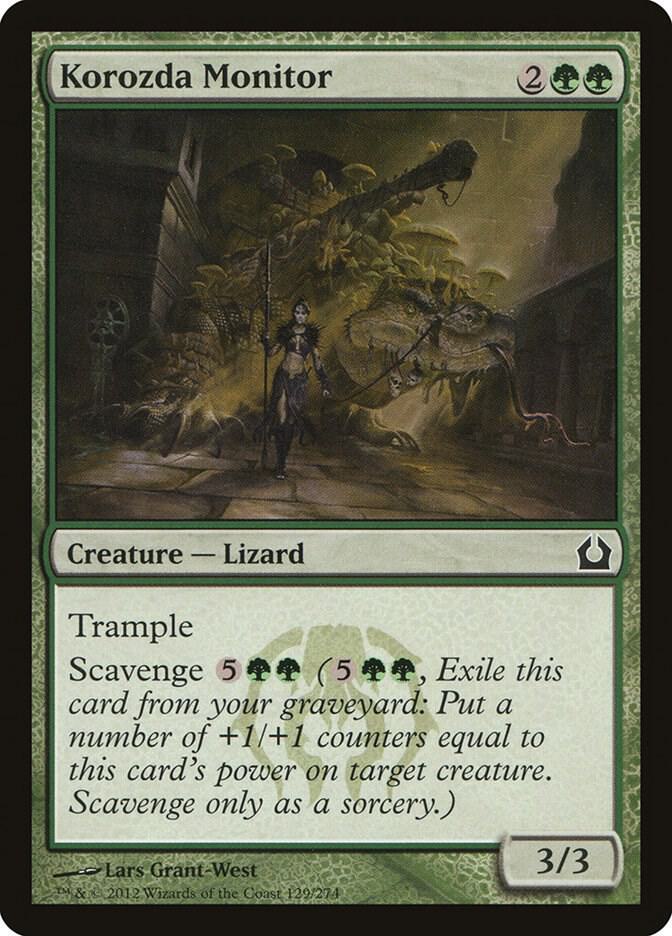 Korozda Monitor 129 card from Return to Ravnica