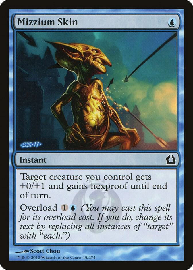 Mizzium Skin 45 card from Return to Ravnica