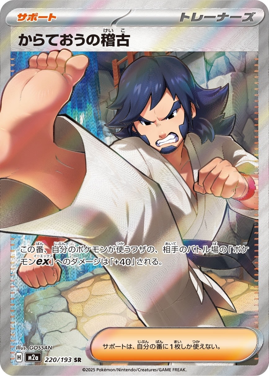 Black Belt's Training 220/193 card from M2a: High Class Pack: MEGA Dream ex
