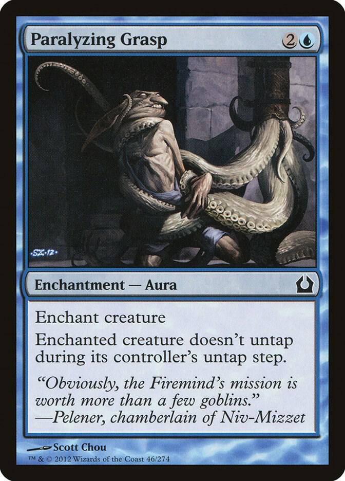 Paralyzing Grasp 46 card from Return to Ravnica