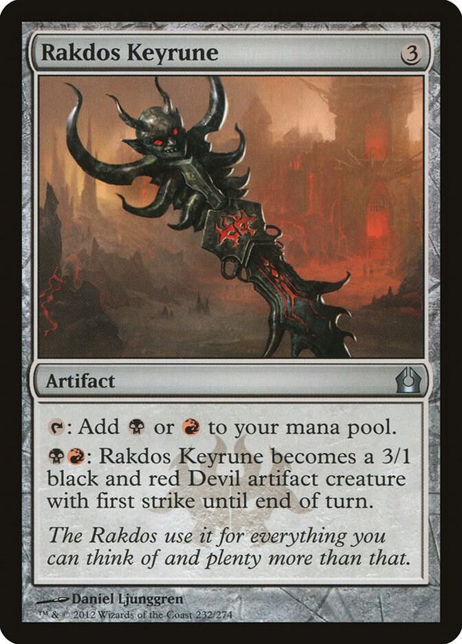 Rakdos Keyrune 232 card from Return to Ravnica
