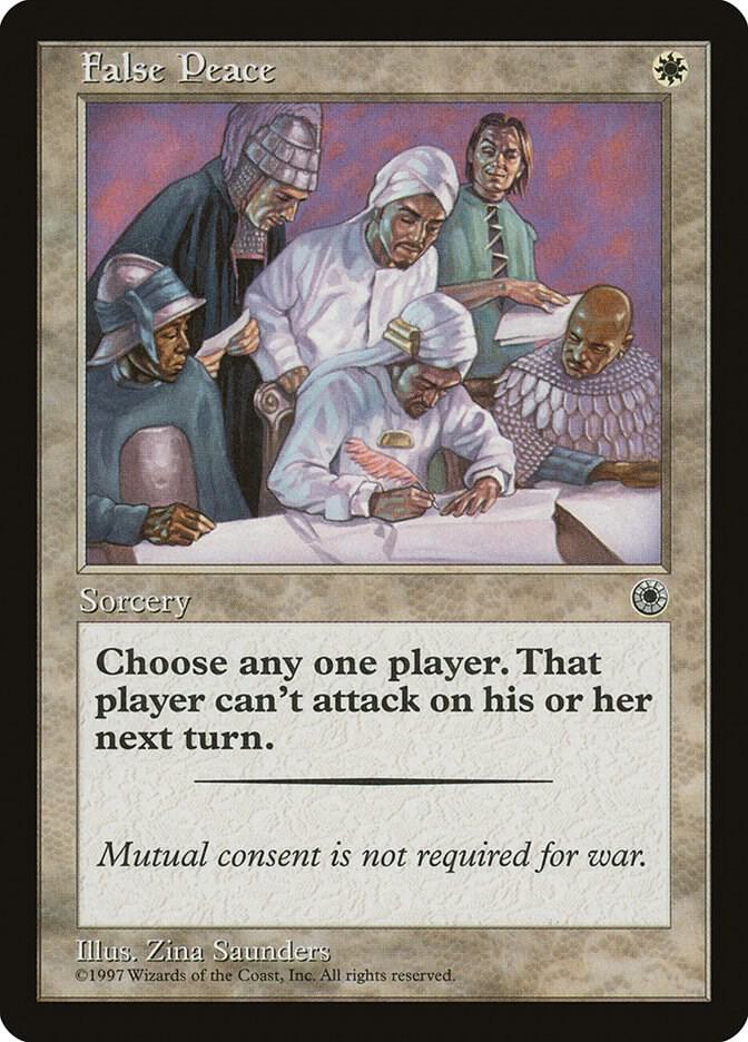 False Peace card from Portal