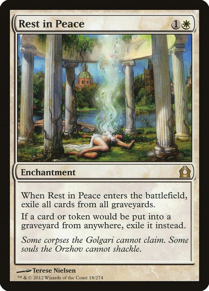Rest in Peace 18 card from Return to Ravnica