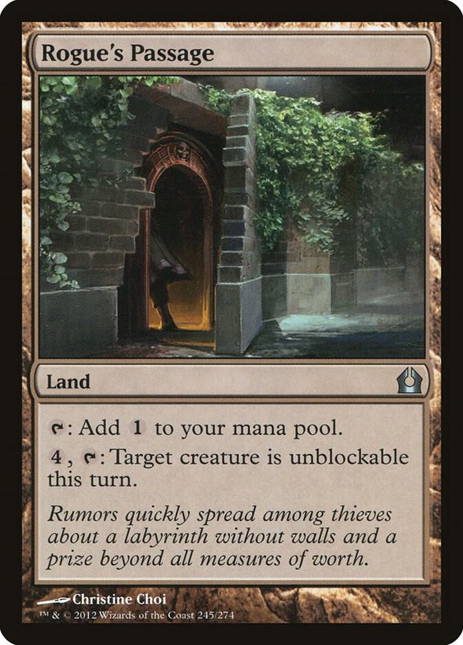 Rogue's Passage 245 card from Return to Ravnica