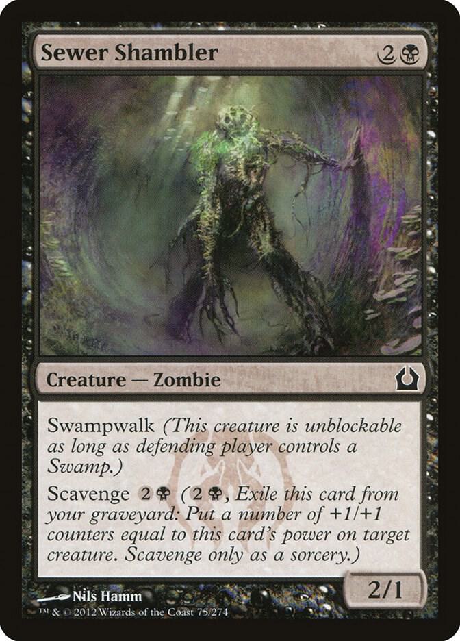Sewer Shambler 75 card from Return to Ravnica