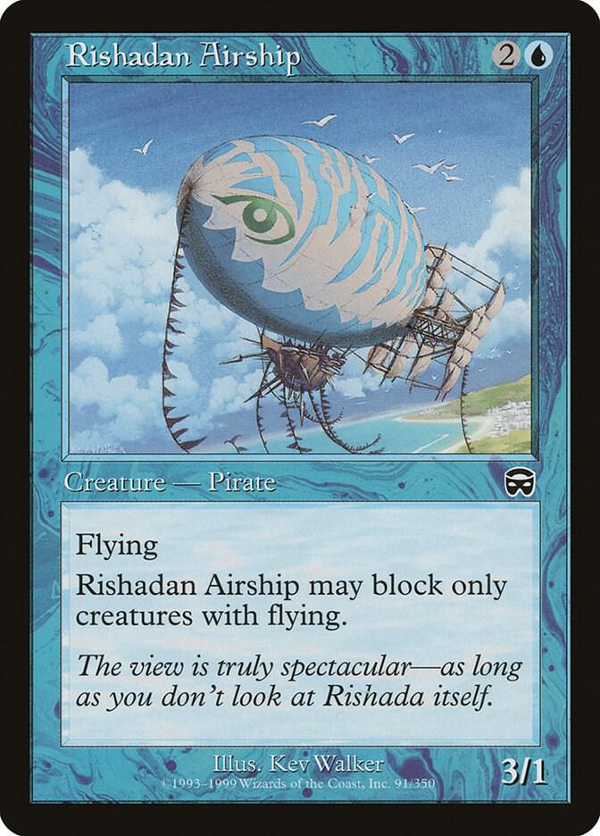 Rishadan Airship 91 card from Mercadian Masques