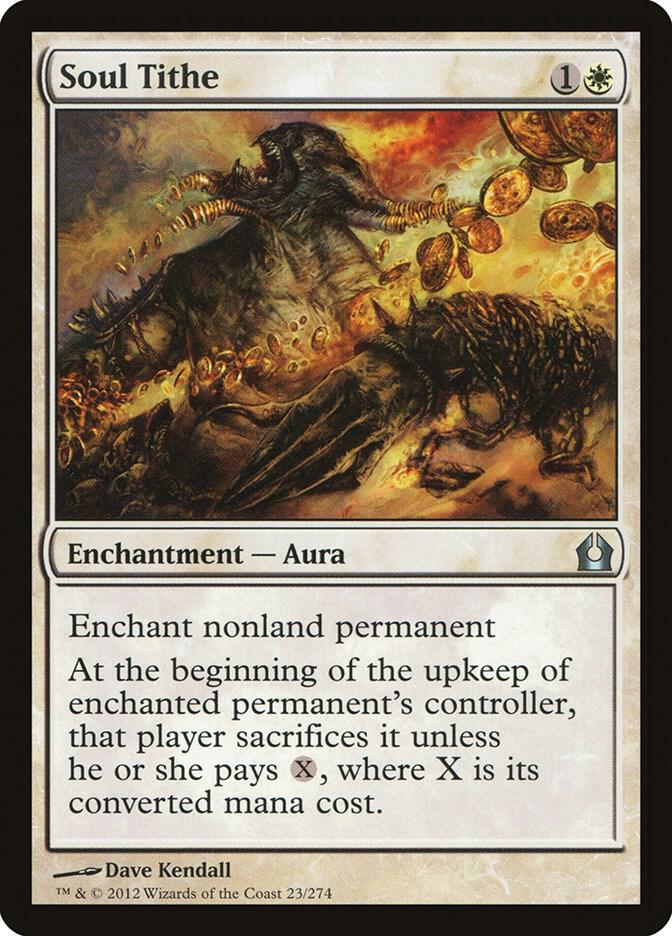 Soul Tithe 23 card from Return to Ravnica