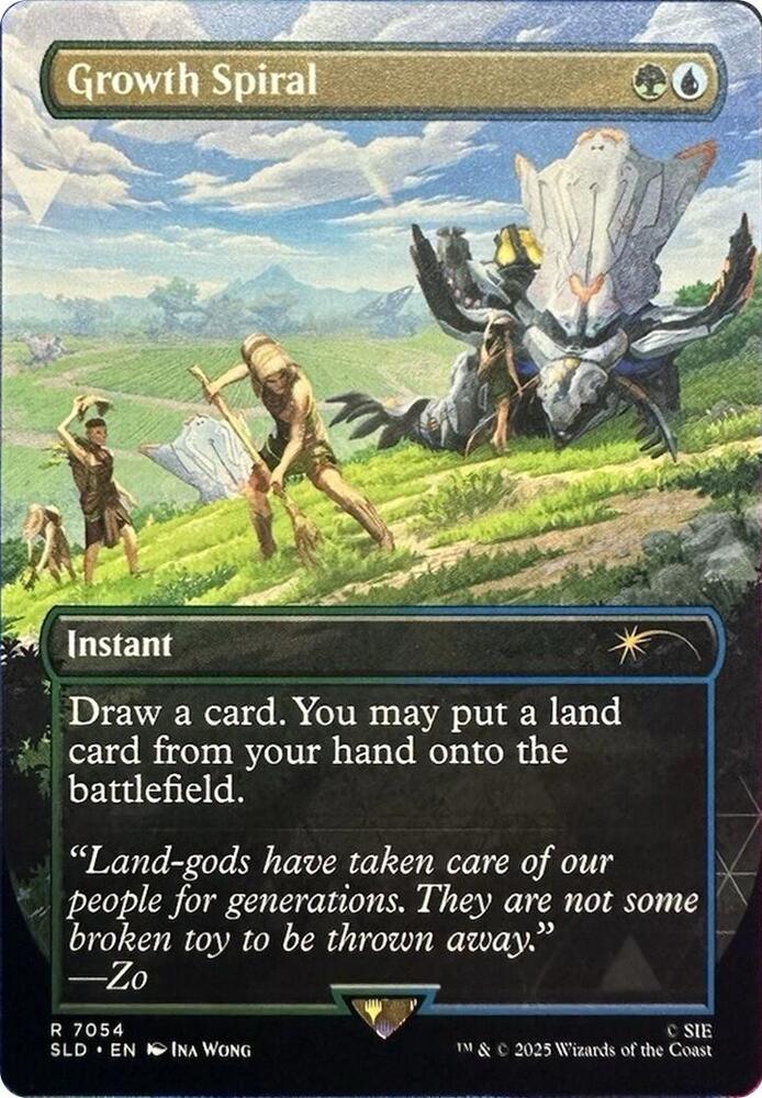 Growth Spiral 7054 card from Secret Lair Drop Series