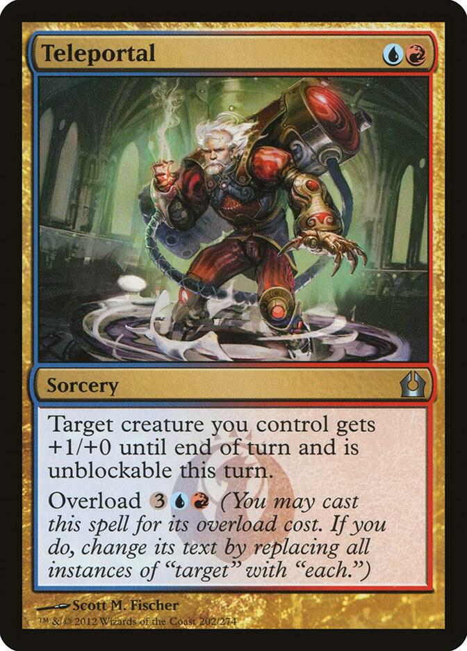 Teleportal 202 card from Return to Ravnica