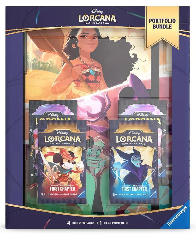 Disney Lorcana: Portfolio Bundle card from Disney Lorcana Promo Cards