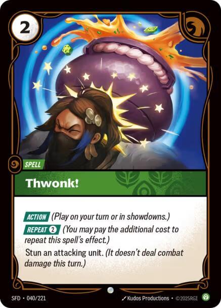 Thwonk! 040/221 card from Spiritforged