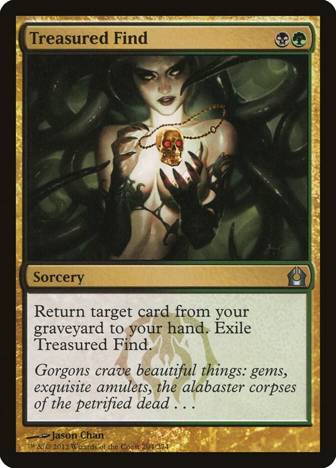 Treasured Find 204 card from Return to Ravnica