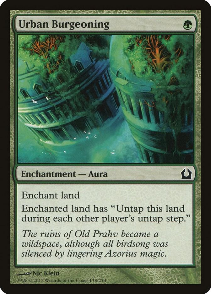 Urban Burgeoning 138 card from Return to Ravnica