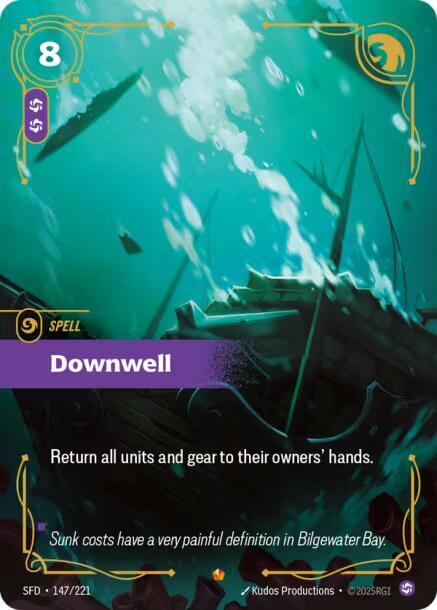 Downwell 147/221 card from Spiritforged