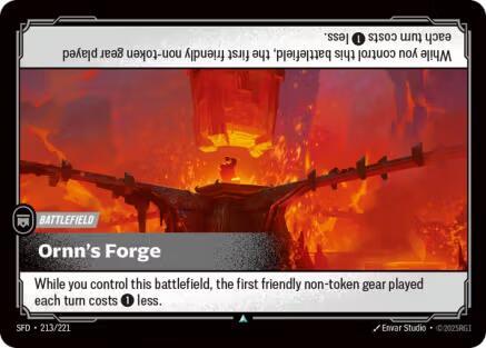 Ornn's Forge 213/221 card from Spiritforged