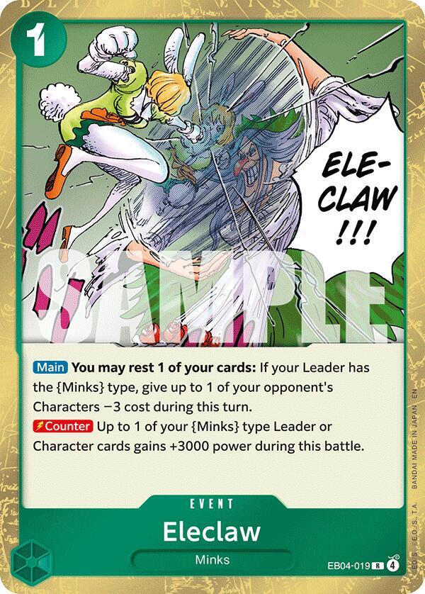 Eleclaw EB04-019 card from The Azure Sea's Seven