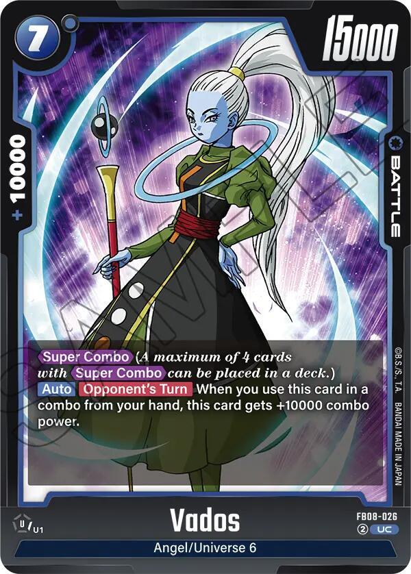 Vados FB08-026 card from Saiyan's Pride