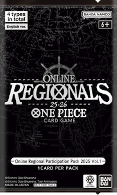 Online Regional Participation Pack 2025 Vol. 1 card from One Piece Promotion Cards